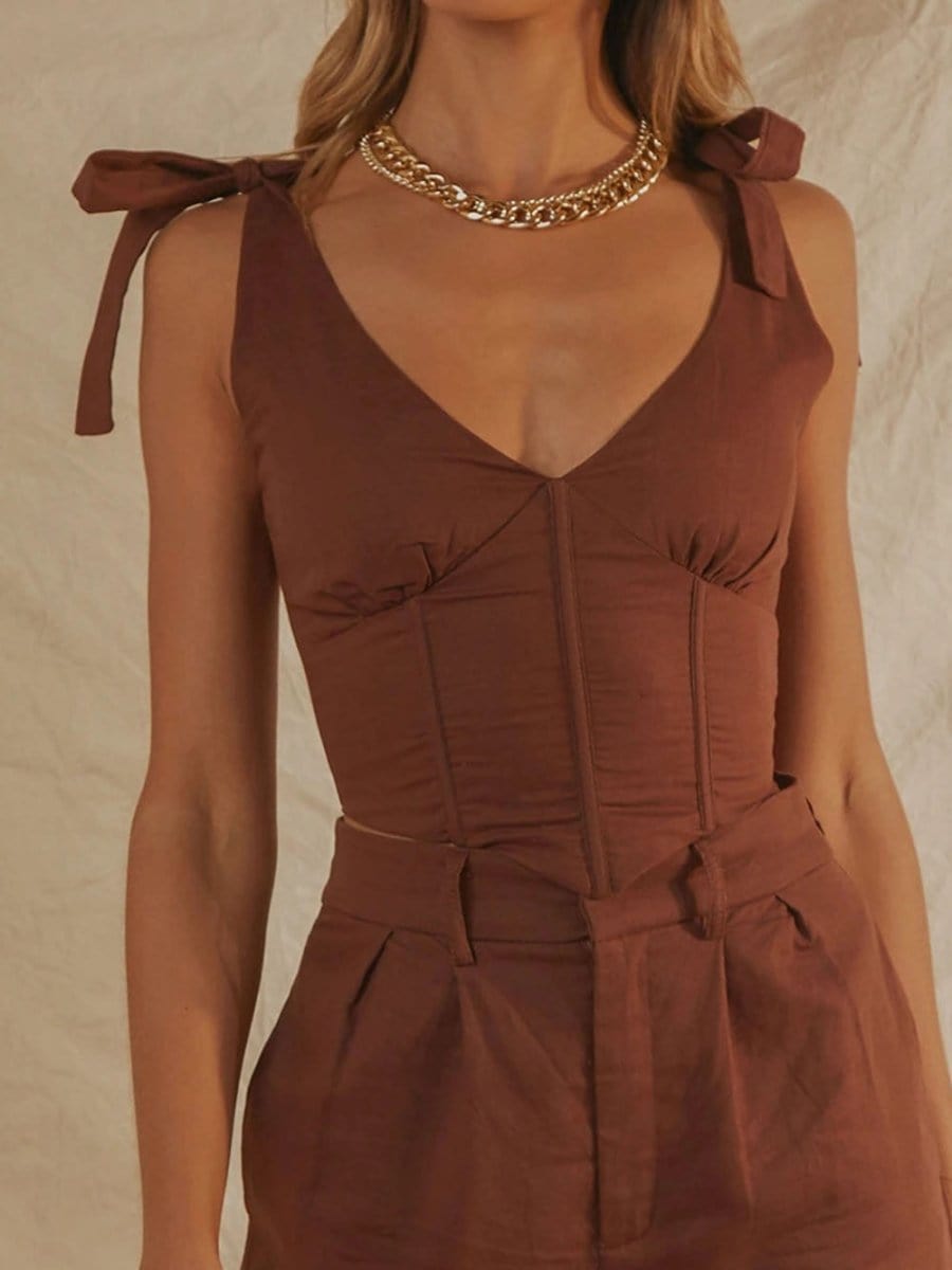 Bodycon Backless Top