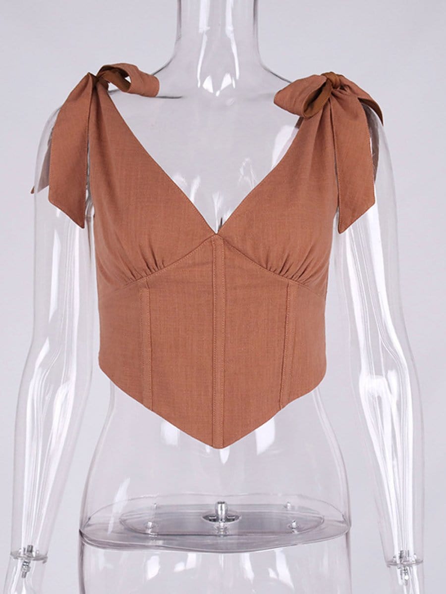 Bodycon Backless Top