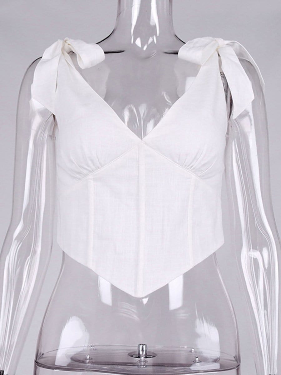 Rayna Bodycon Backless Top - Fashion Pov