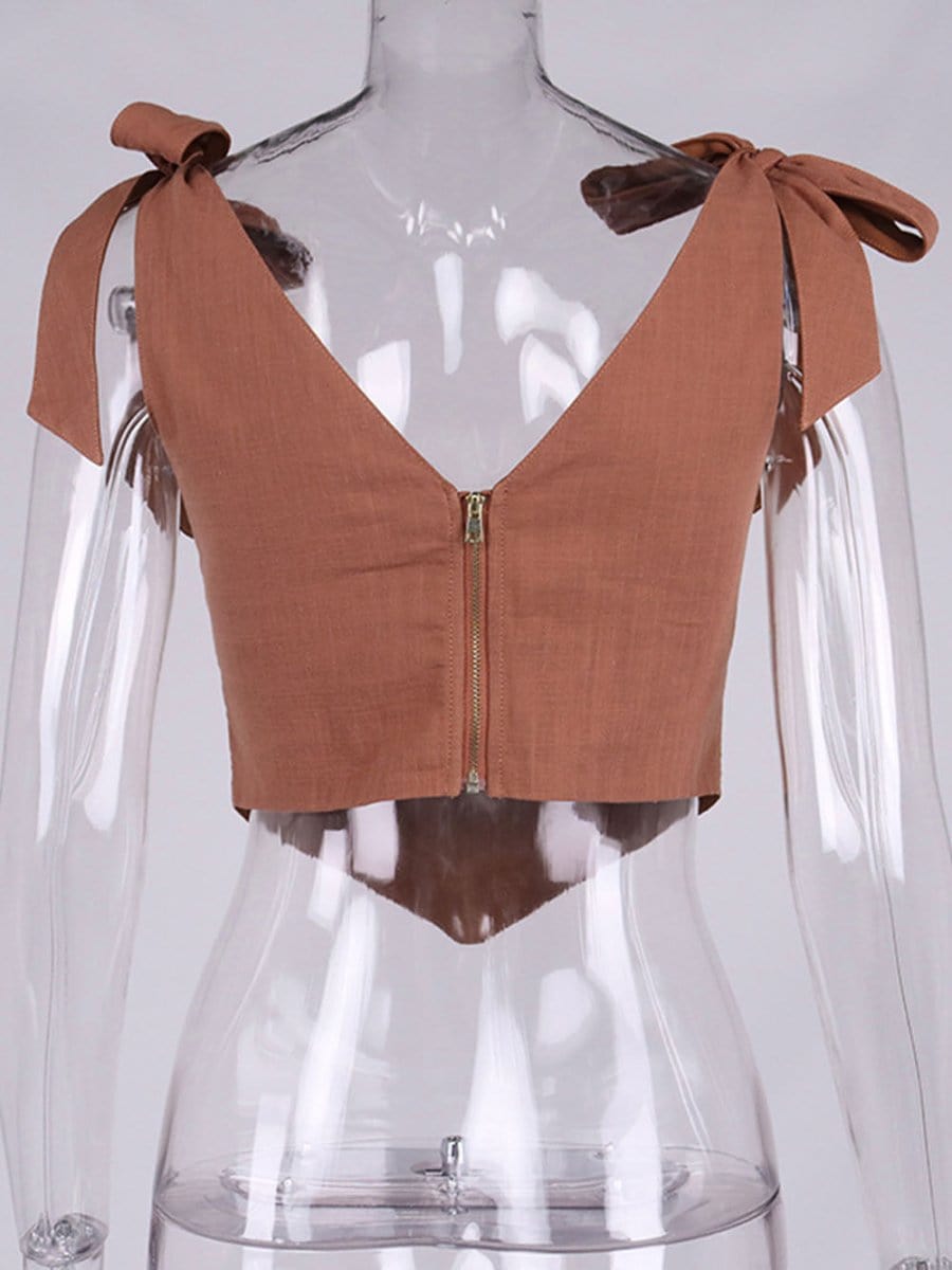 Bodycon Backless Top