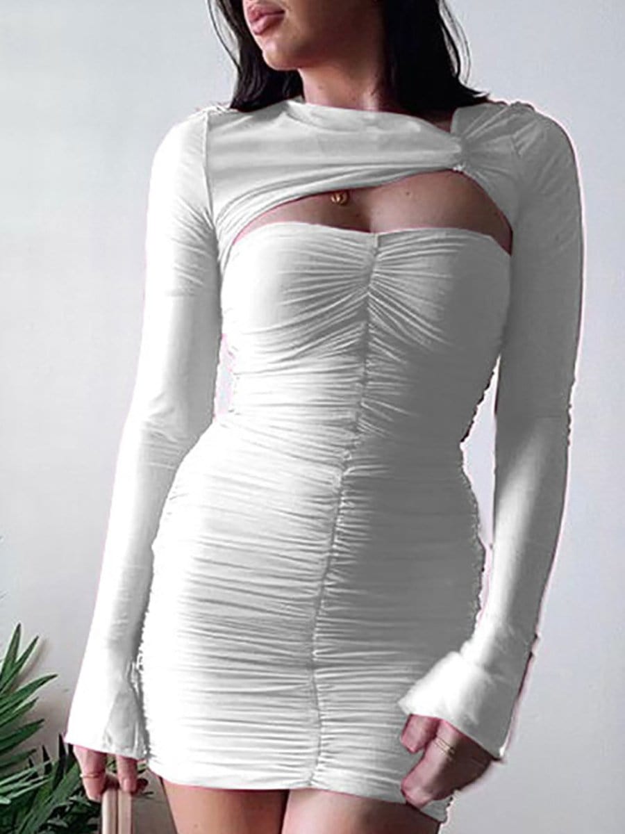 Rayne Asymmetrical Mini Dress - Fashion Pov