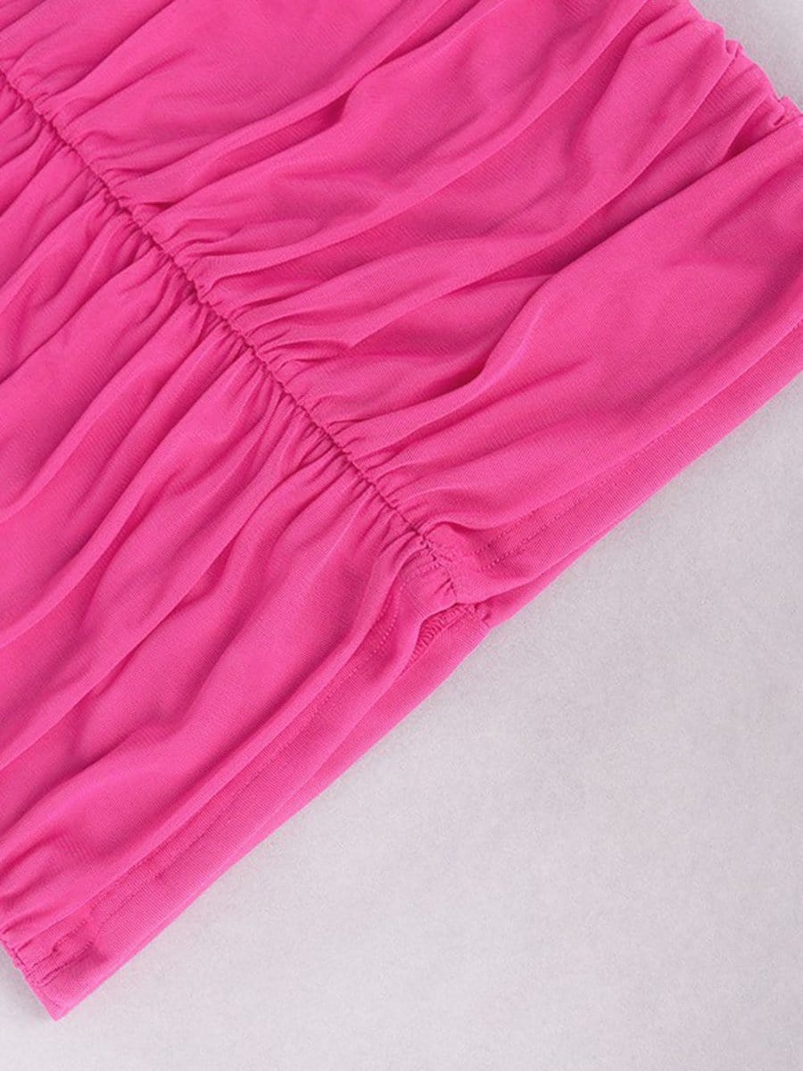 Asymmetrical Mini Dress - Fashionpara