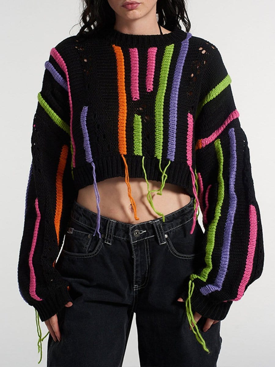 Remi Tassel Knit Sweater - Fashion Pov