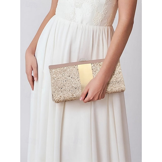 Clutch Bags PU Bag Polyester Shoulder Evening