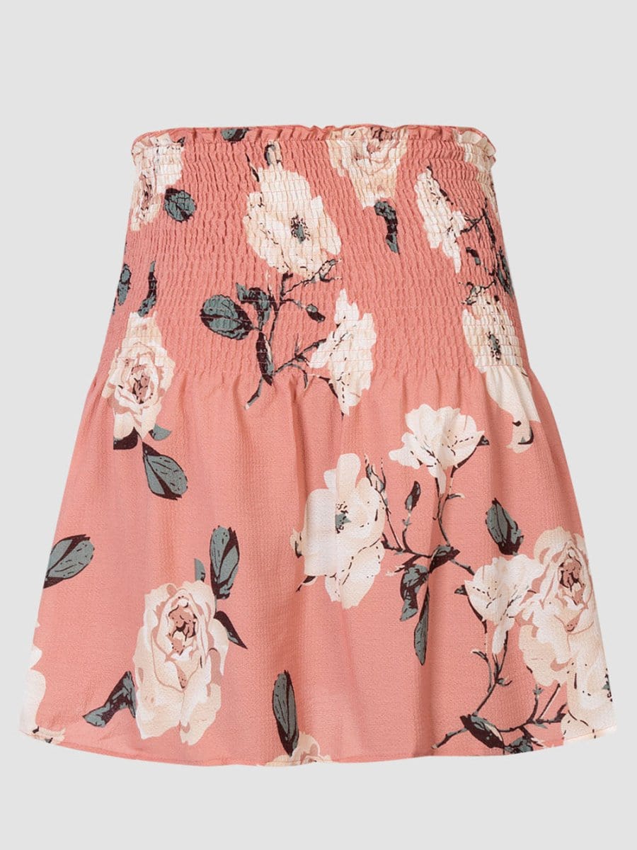 Floral Mini Dress - Fashionpara