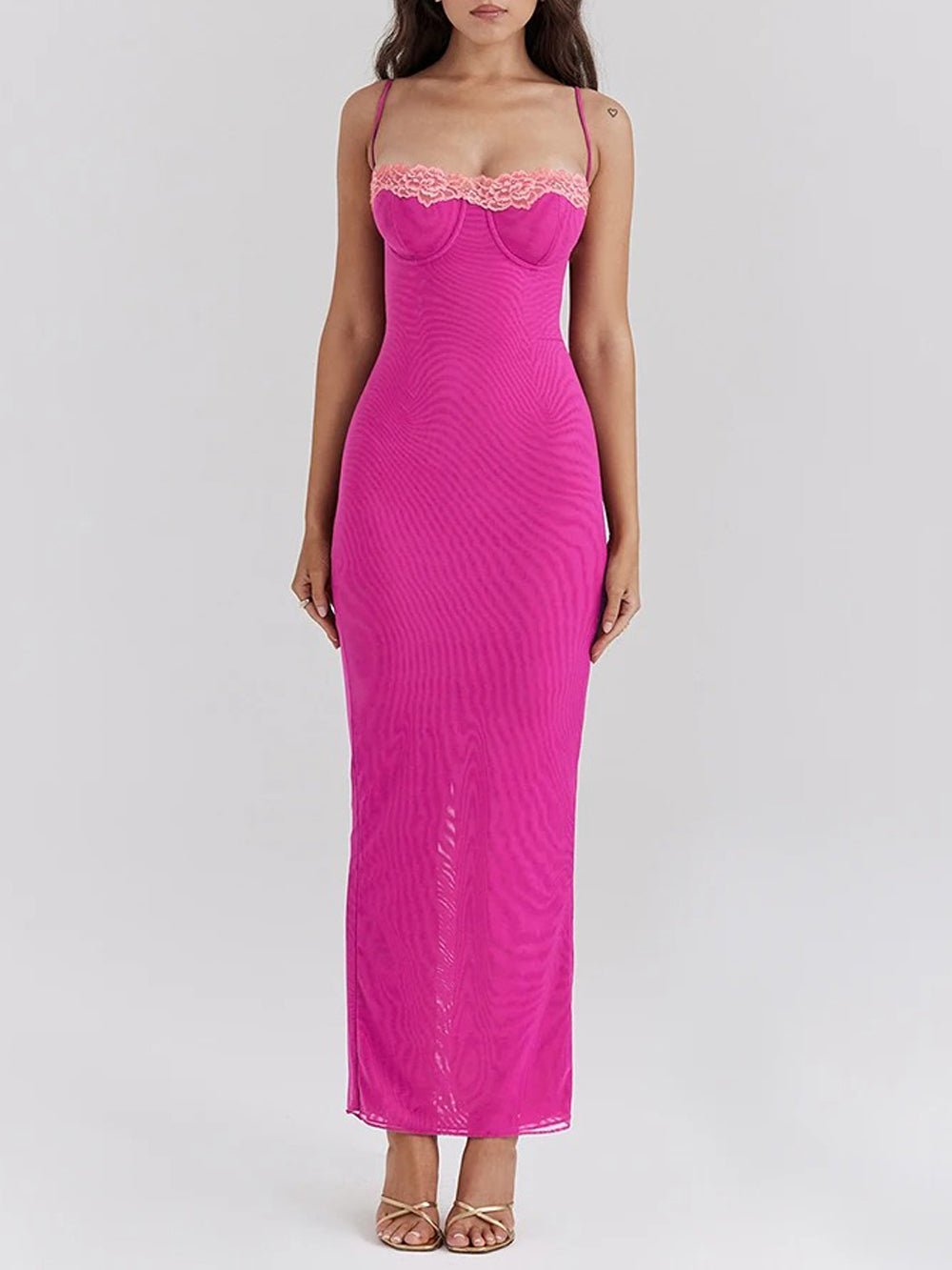 Bodycon Maxi Dress - Fashionpara