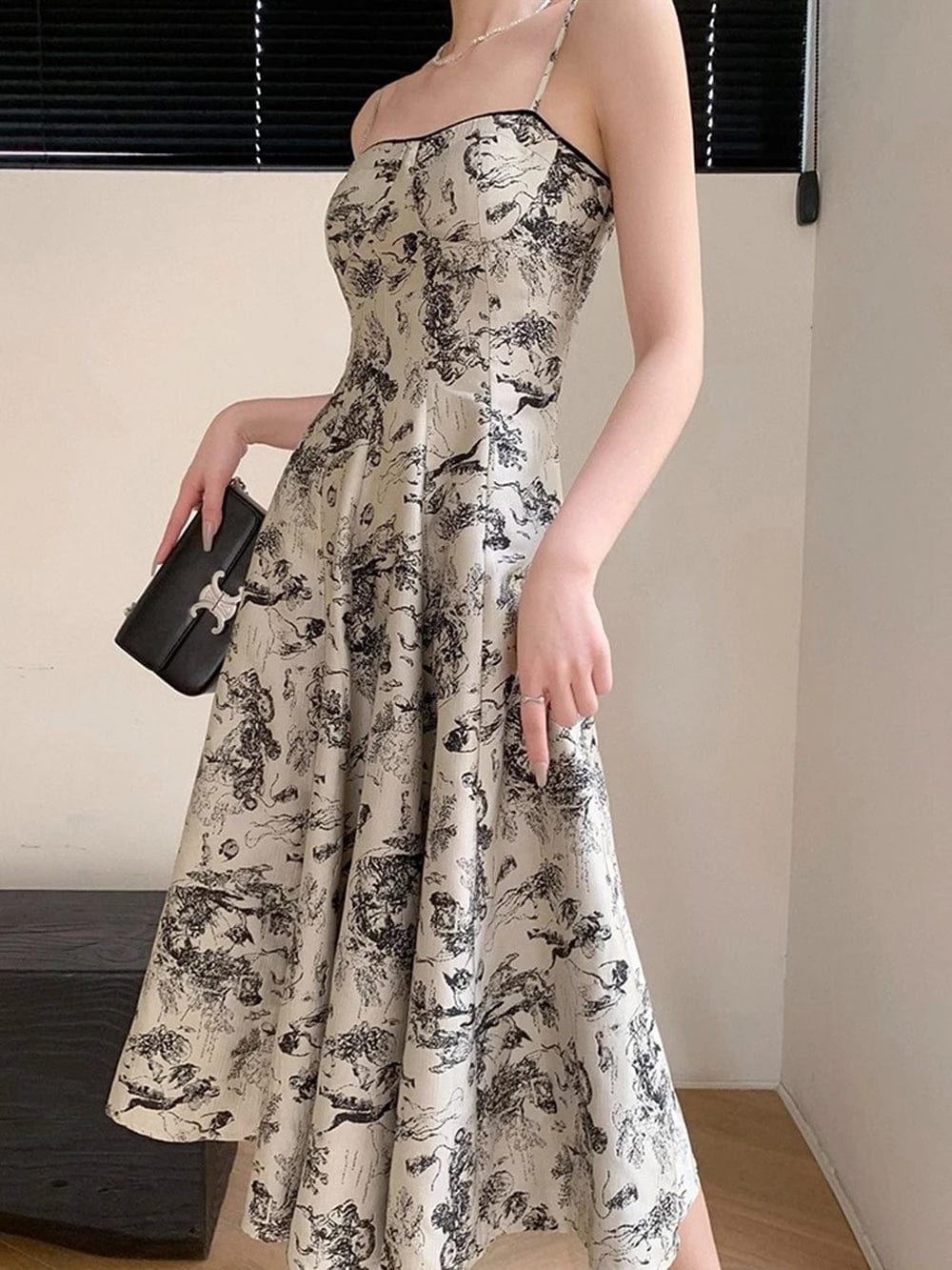 Floral Midi Dress - Fashionpara