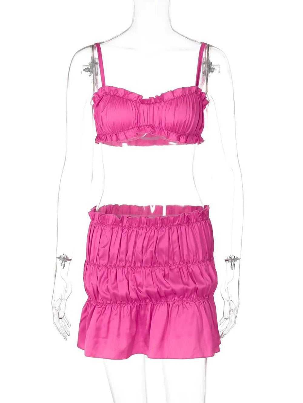 Strapless Crop Top - Fashionpara