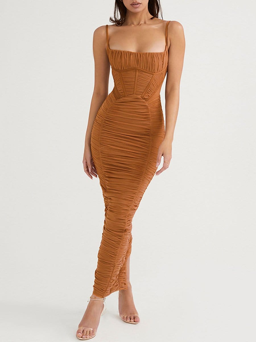 Serena Backless Maxi Dress - Fashion Pov