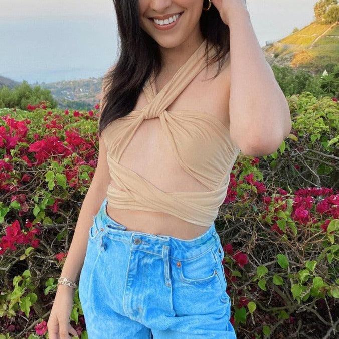 KittenAlarm - Serena Halter Neck Top
