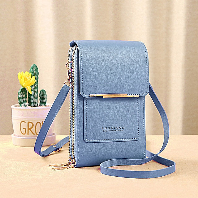 Phone Mobile Bag Crossbody Wallet Purse Coin