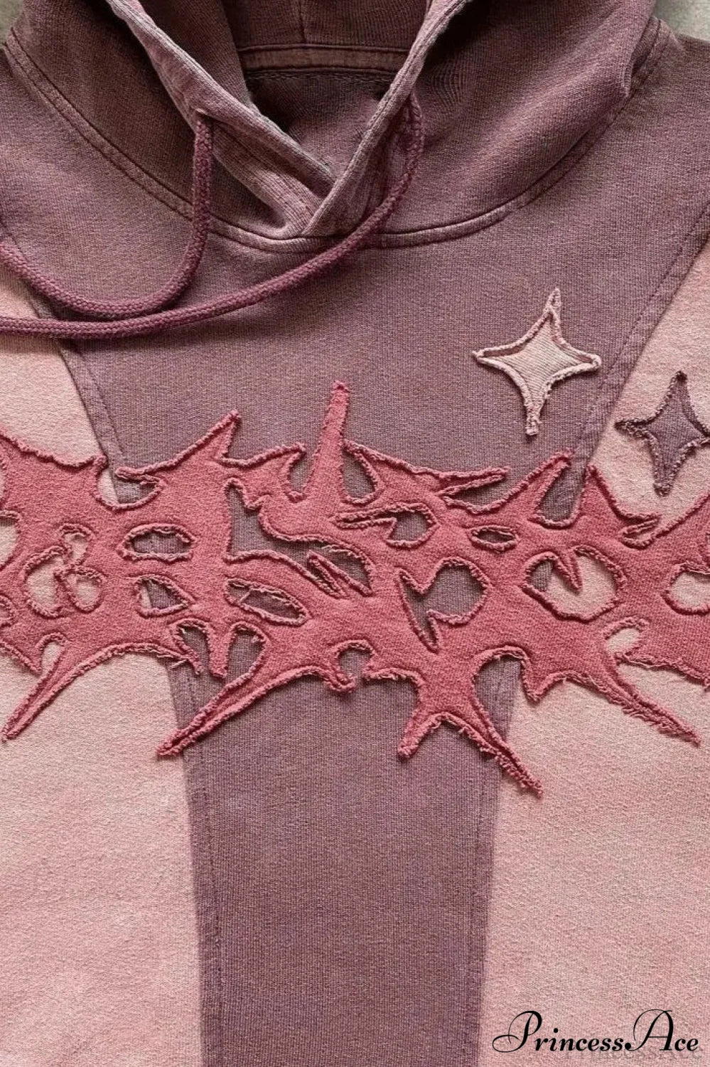 Street Y2K Collage  Loose Hoodie