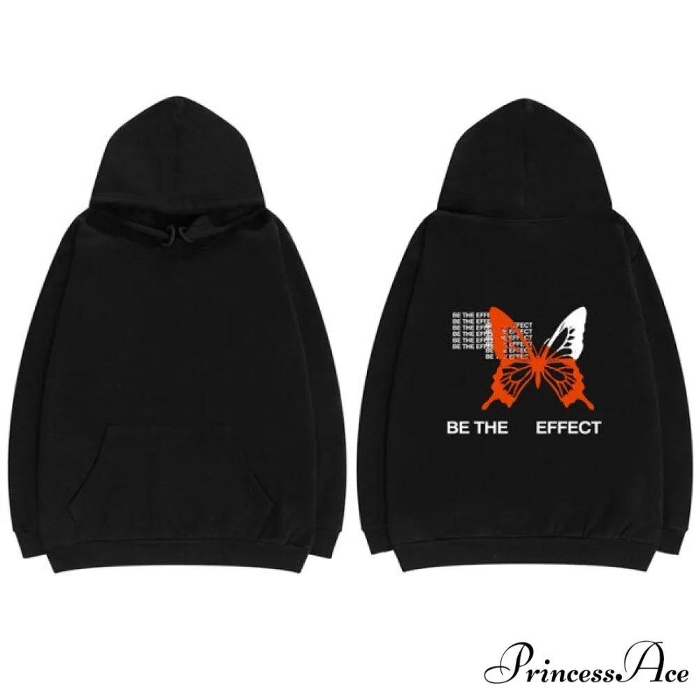 Streetwear Hip Hop Punk Casual Loose Hoodie 5