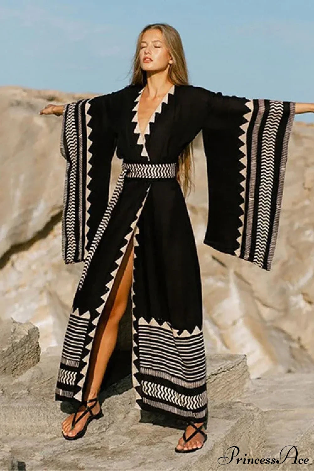 Swimwear Cover-Up Boho Dress