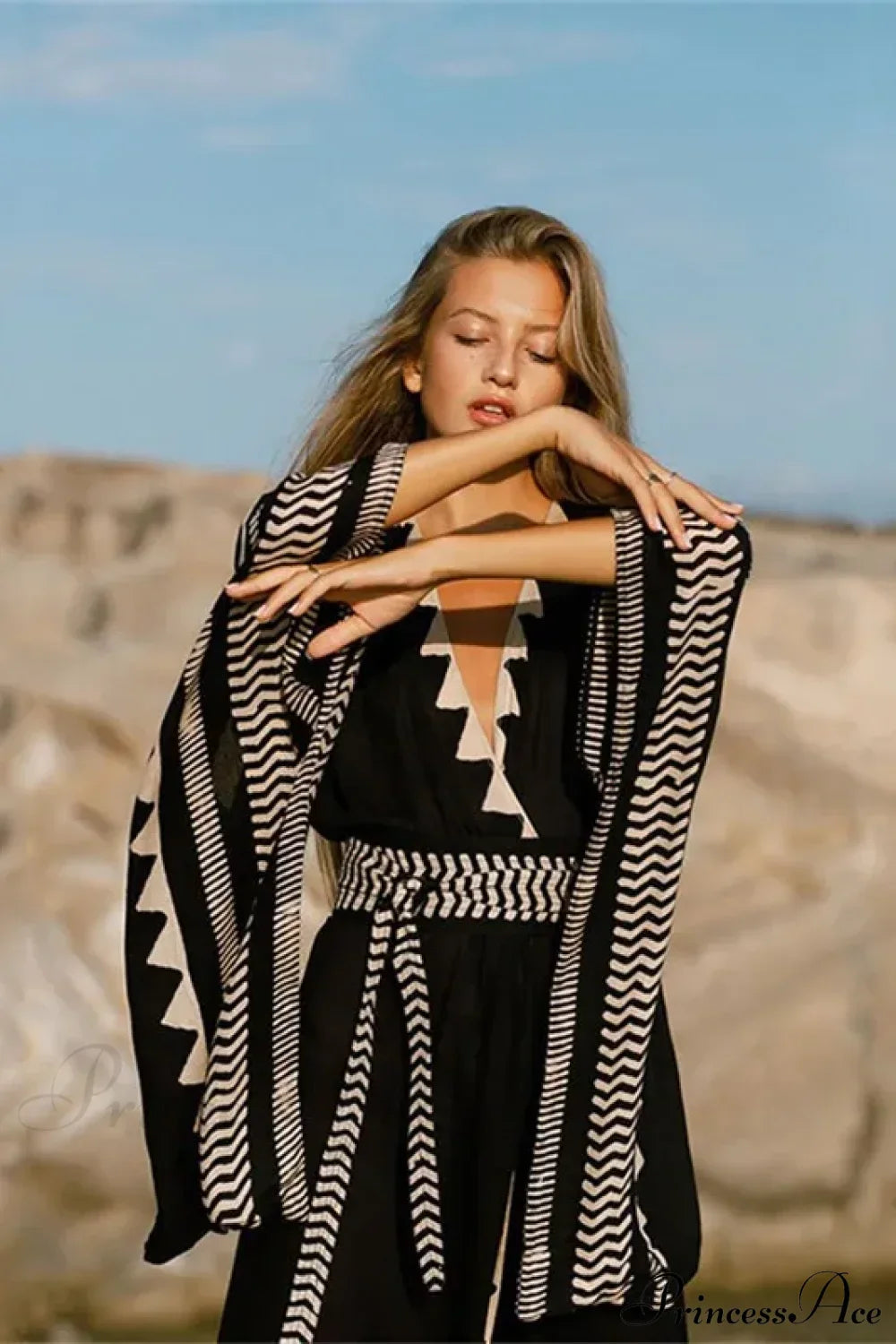 Swimwear Cover-Up Boho Dress