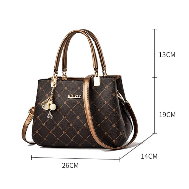 Men's PU Party Leather Bag Shoulder Handbag