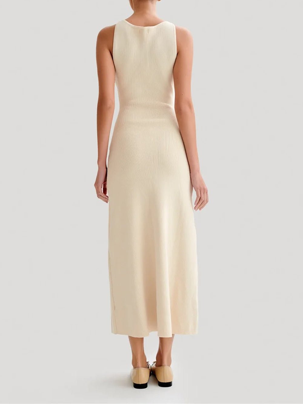 Sleeveless Maxi Dress - Fashionpara