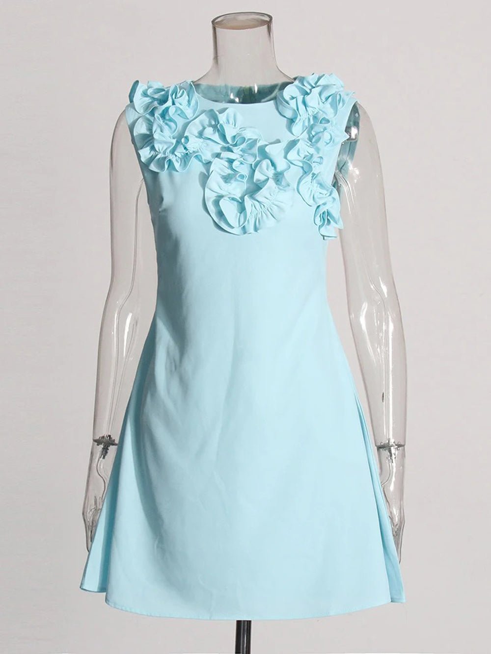 Sleeveless Mini Dress - Fashionpara