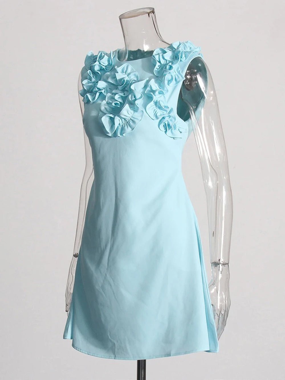 Sleeveless Mini Dress - Fashionpara