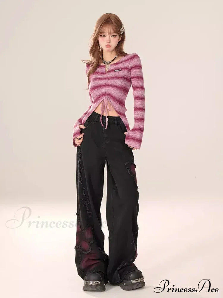 Tie Dye Butterfly Halloween Pants