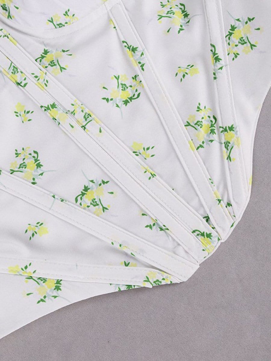 Floral Corset Top - Fashionpara