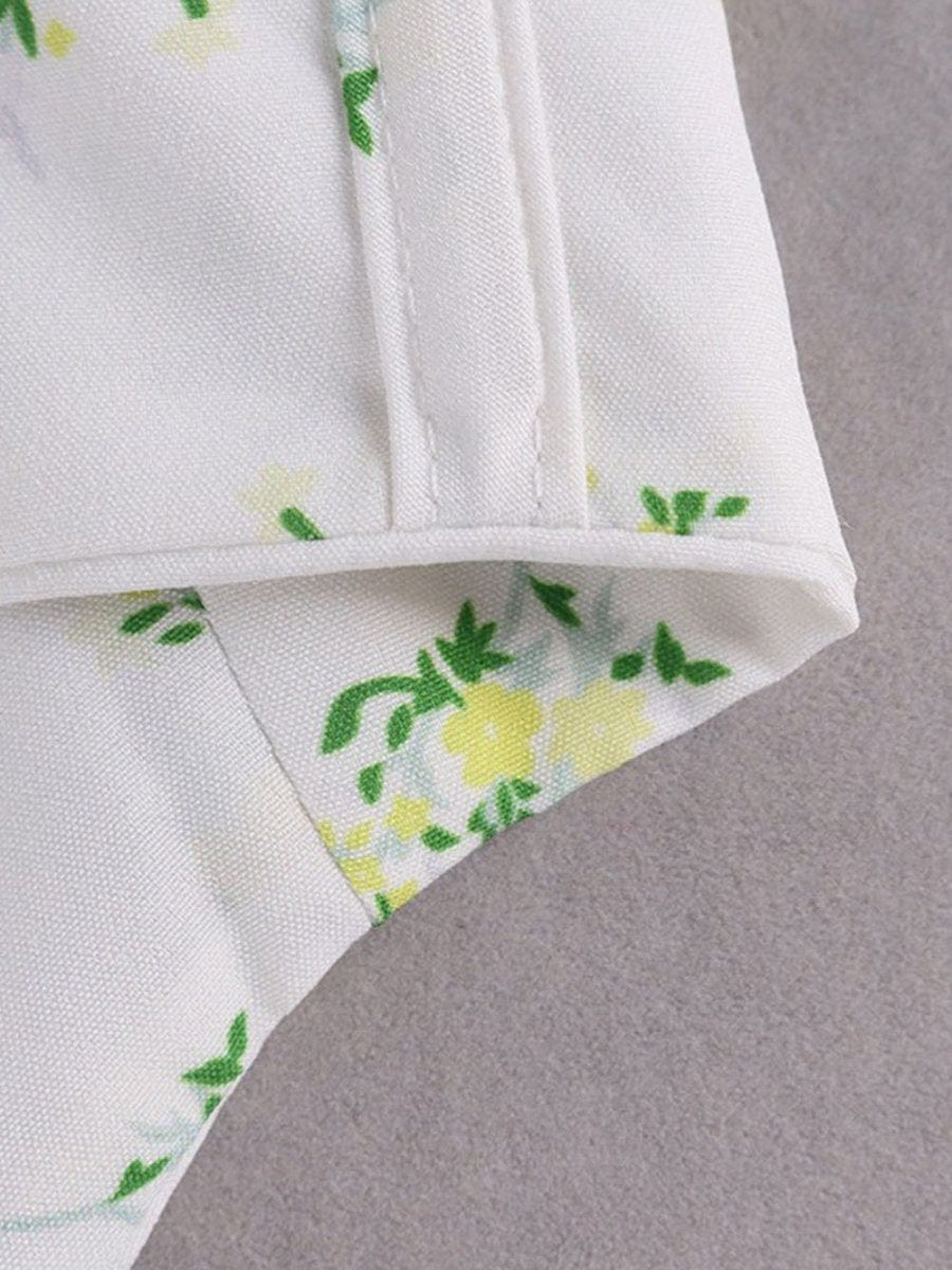 Floral Corset Top - Fashionpara