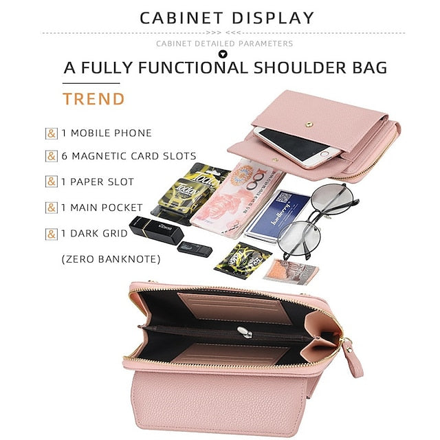 Bag Shoulder Wallet Mobile Phone Crossbody