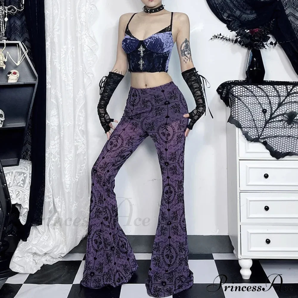 Trendy Long Halloween Pants