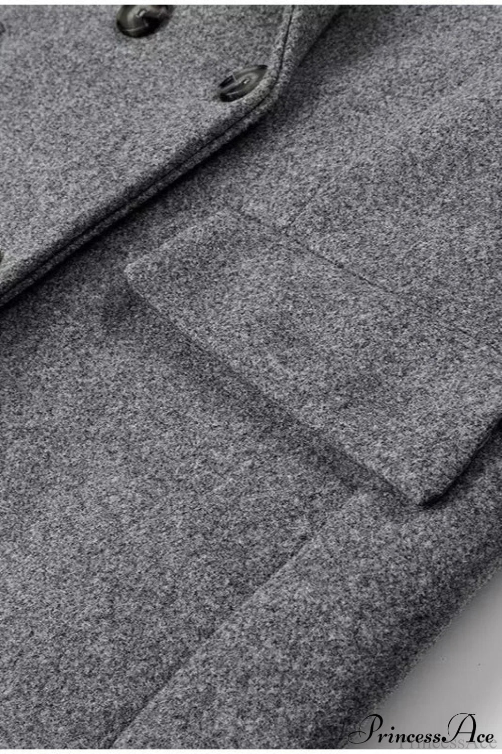 Chic Tweed Collared Overcoat for Elegant Winter Style