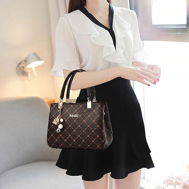 Men's PU Party Leather Bag Shoulder Handbag