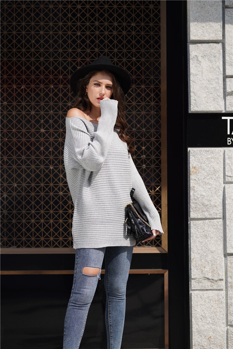 RadyRin Under The Weather Cozy Knit Sweater for All Seasons