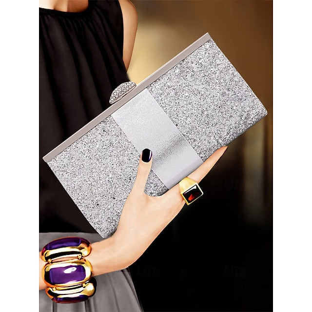 Clutch Bags PU Bag Polyester Shoulder Evening