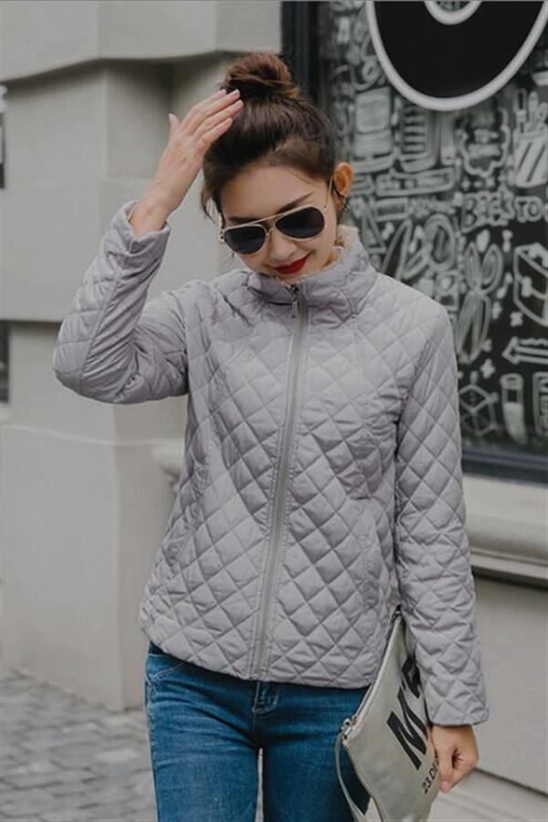 Luxurious Velvet Stand Collar Parka Jacket for All Seasons