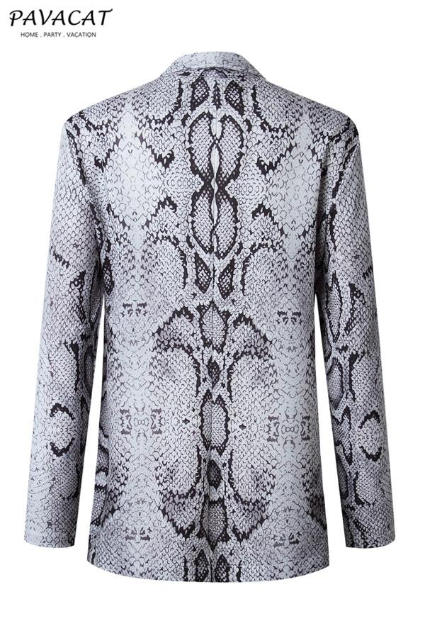 Stylish Virgin Forest Animal Pattern Cardigan Coat for Comfort