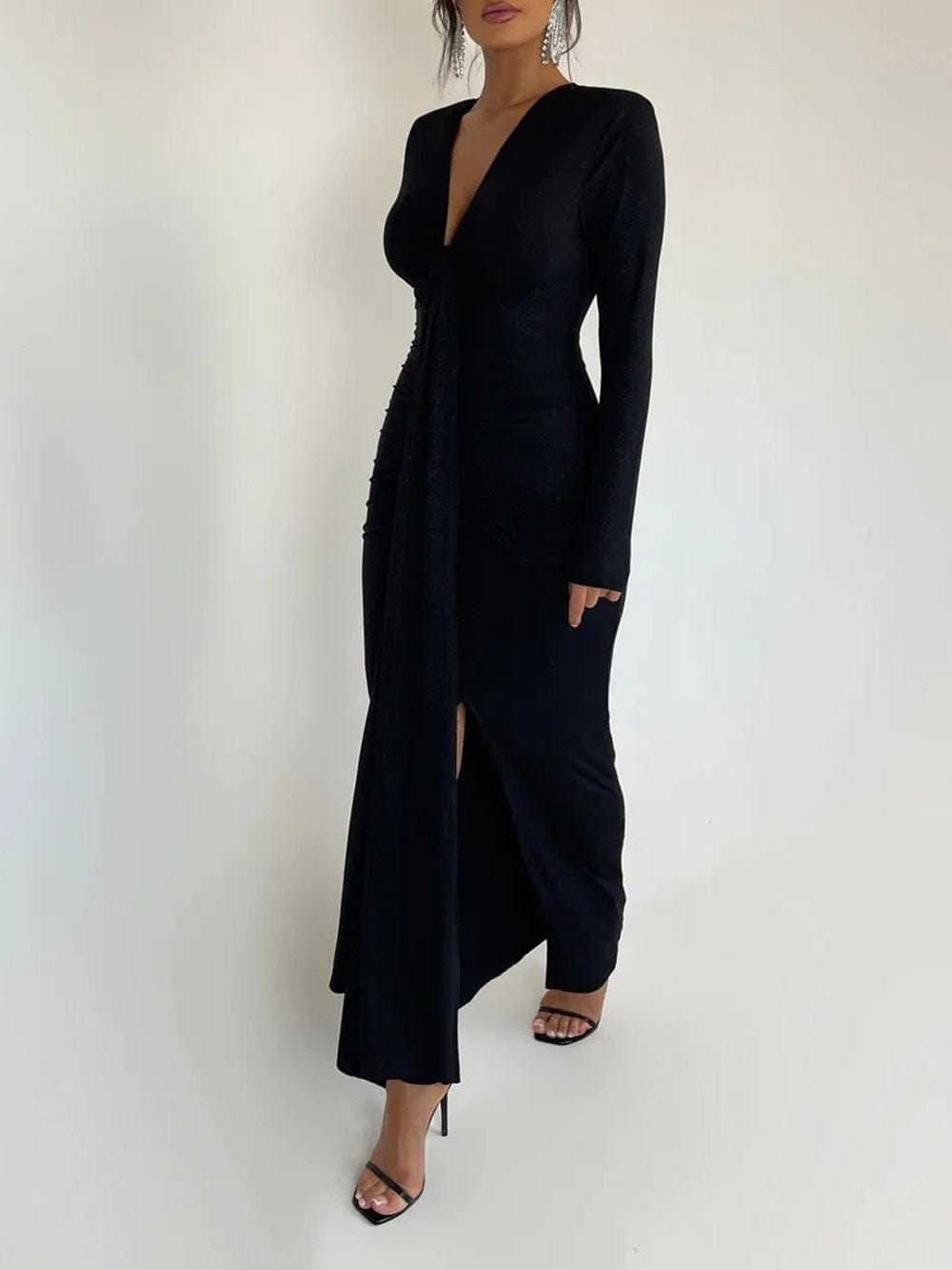 Bodycon Maxi Dress - Fashionpara