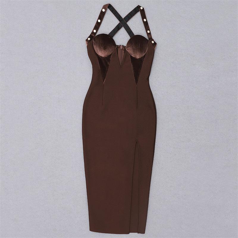KittenAlarm - Whitney Sweet Heart Neckline Dress