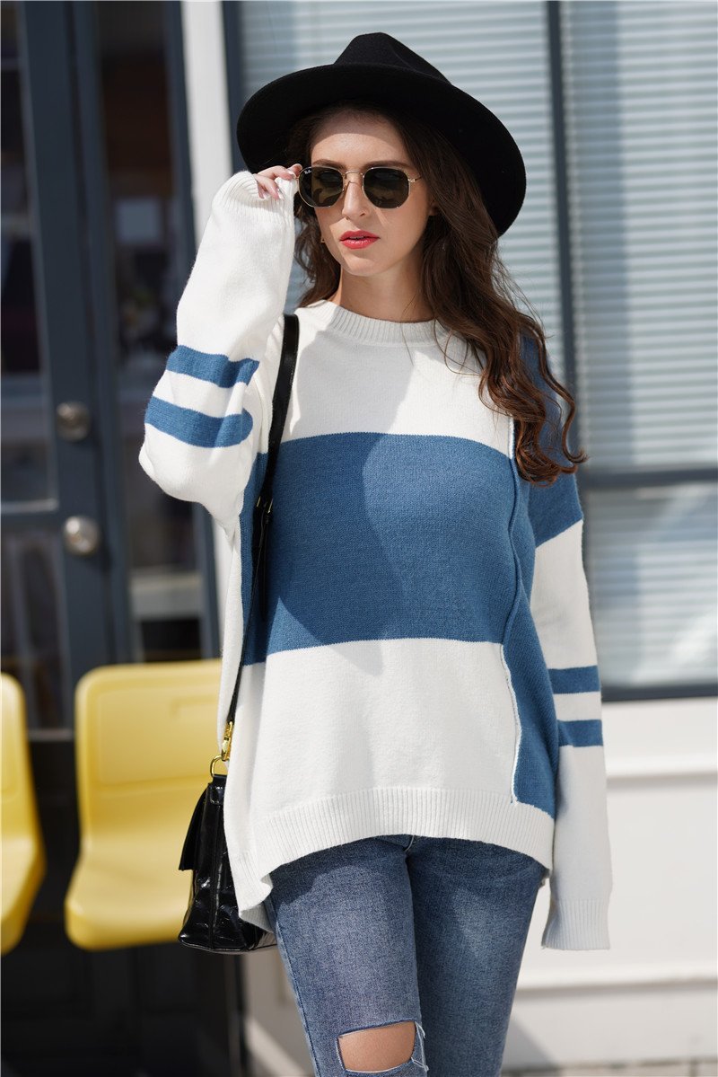 RadyRin Winter's Butterflies Elegant Sweater for Cozy Style