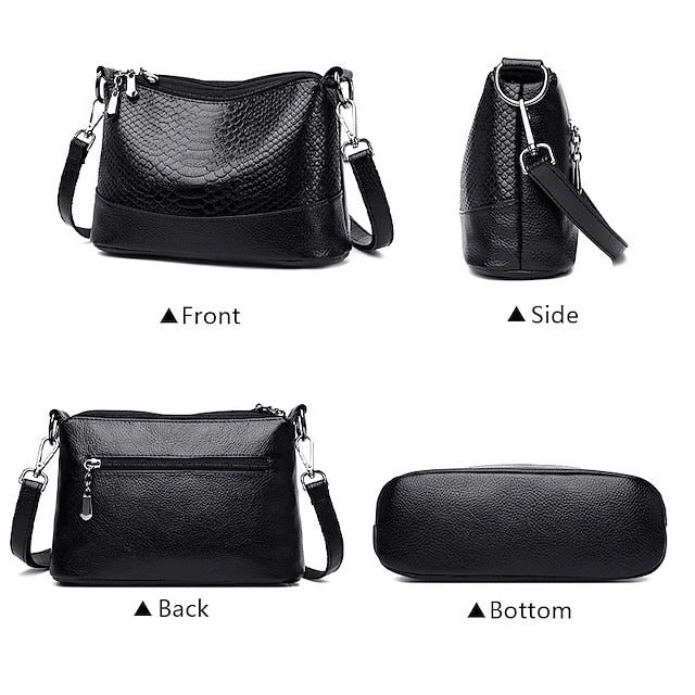 Leather Hobo Crossbody Bag Shoulder PU