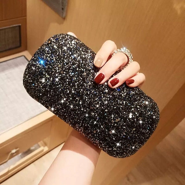 Wristlet Leather PU Bags Clutch Evening Bag