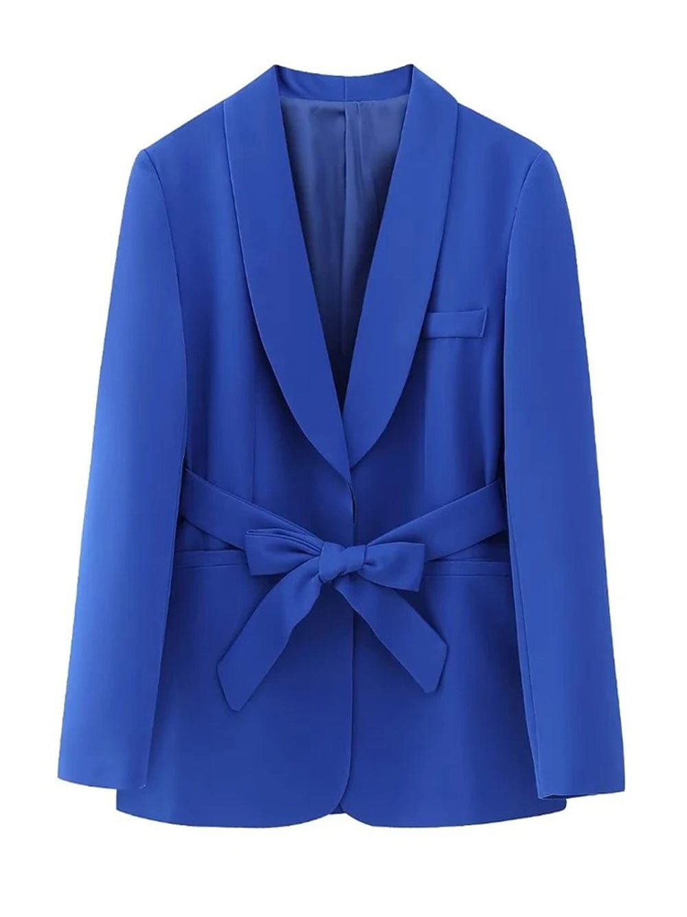 Belt Button Blazer - Fashionpara