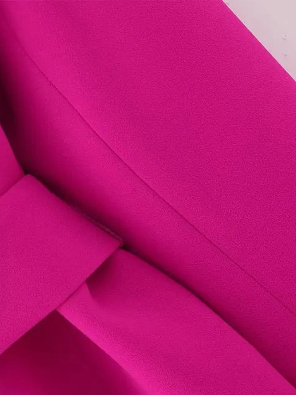 Belt Button Blazer - Fashionpara