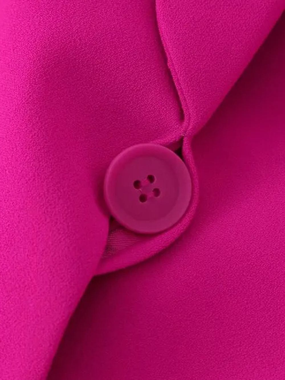 Belt Button Blazer - Fashionpara