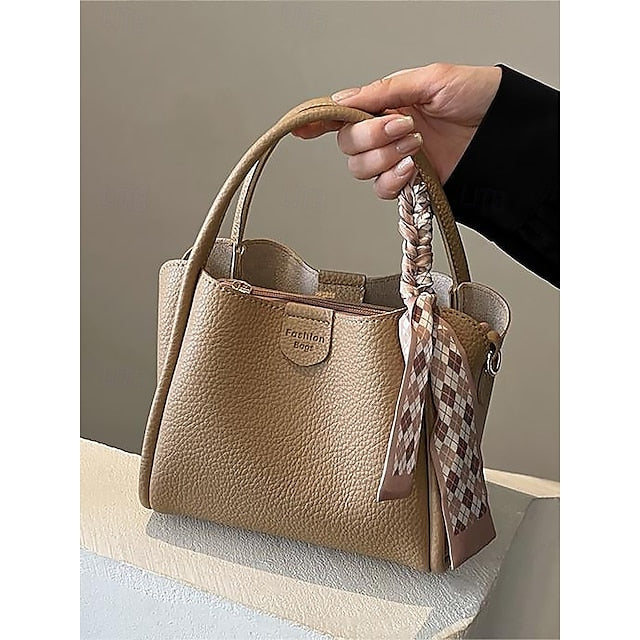 Handbag Bag Bags Shoulder Crossbody Bucket PU