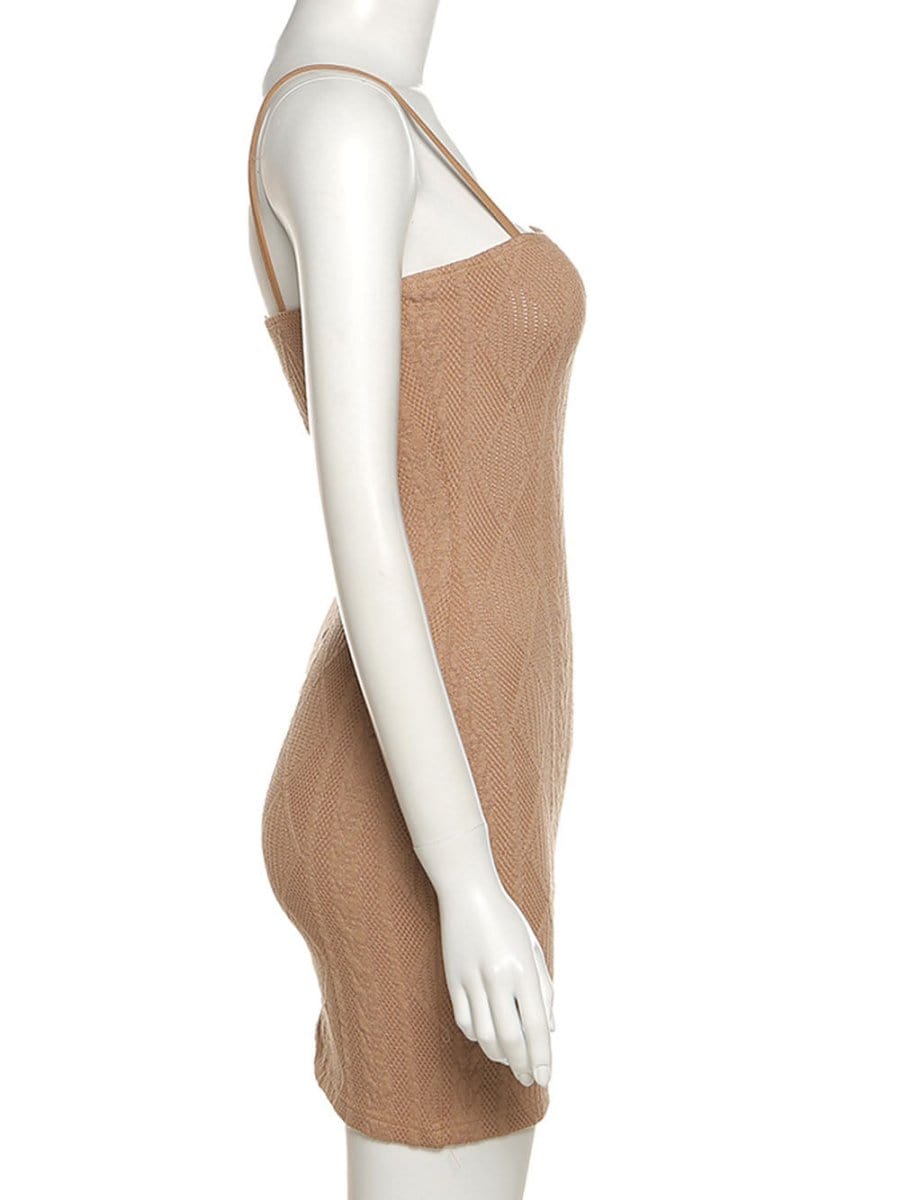 Strap Mini Dress