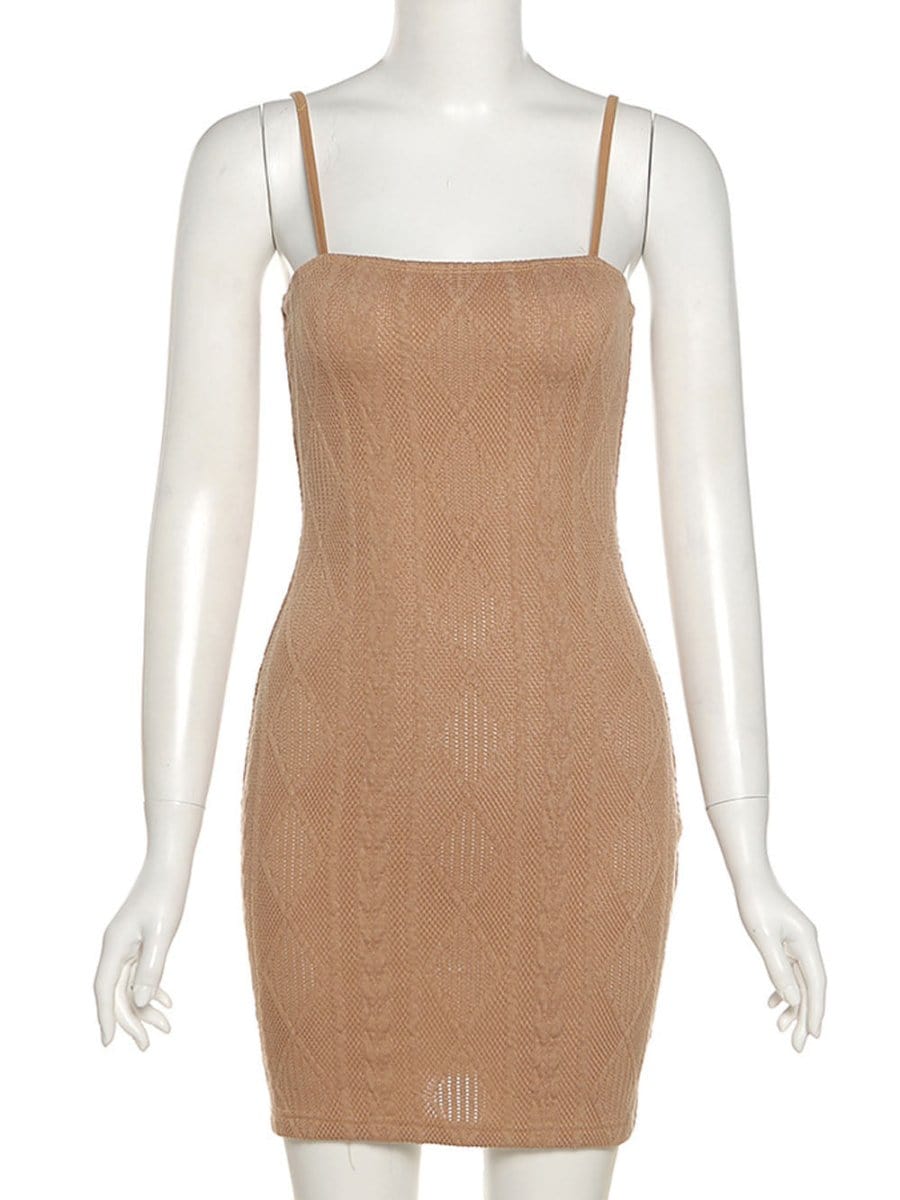 Strap Mini Dress