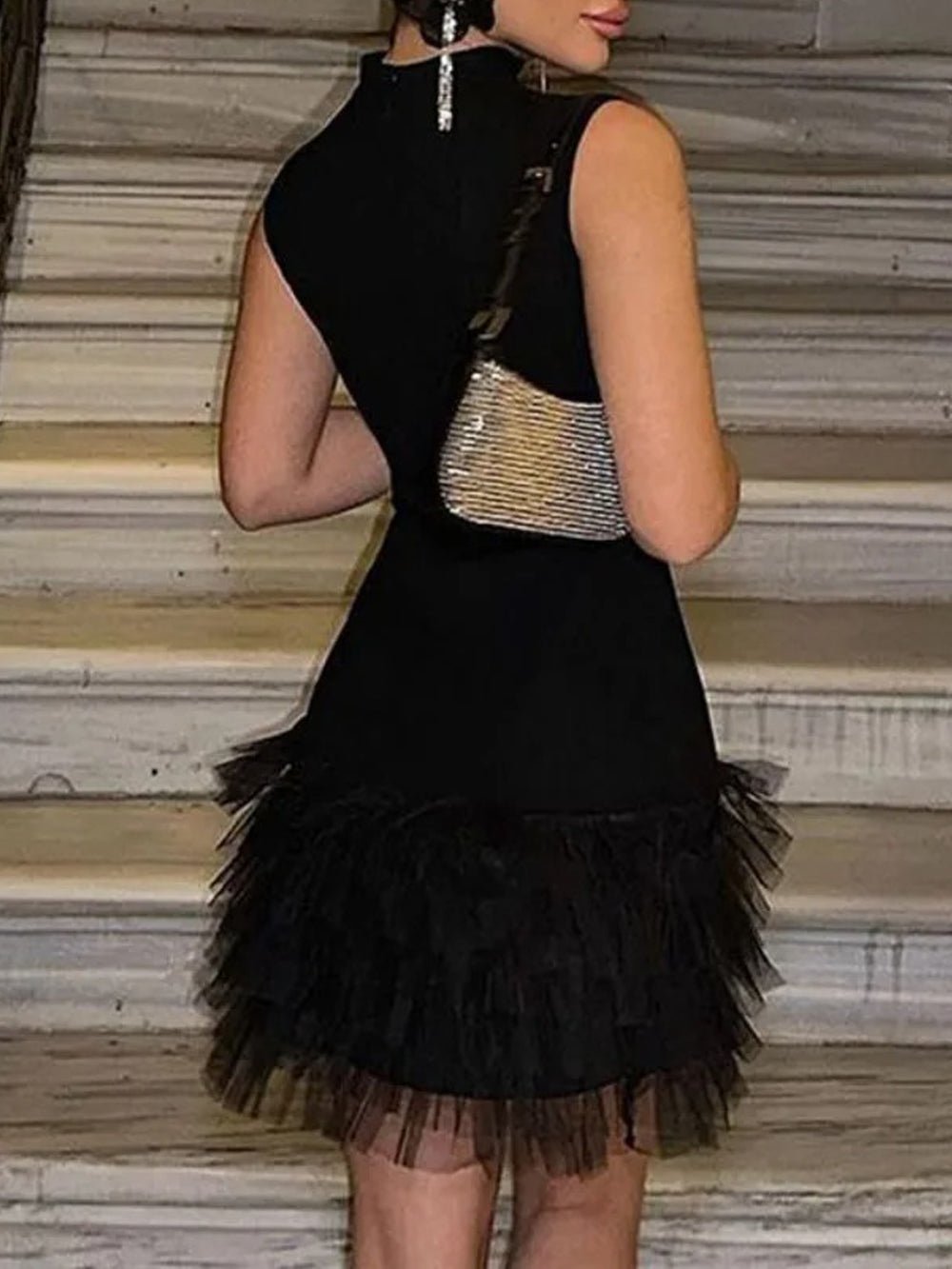 Sleeveless Mini Dress - Fashionpara