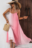 Fashion Sleeveless Gradient Casual Dress