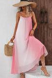 Fashion Sleeveless Gradient Casual Dress