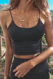 Solid Slip Yoga Top