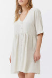 Fashion Casual Solid Split Joint V Neck Princess Dresses